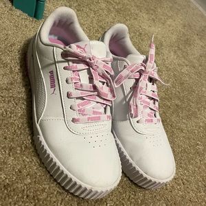 Worn once Puma White Sneakers